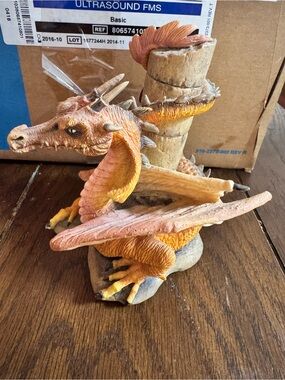 Danbury Mint Sheldruk Figurine Great Healer Fabulous Dragons John Woodward